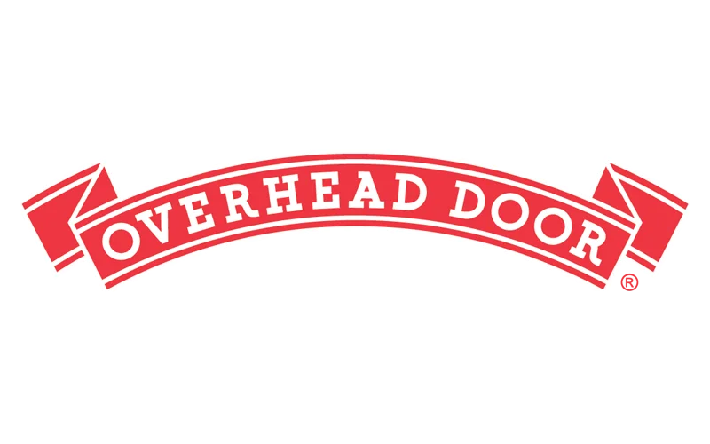 Overhead Door Company logo featuring the words "OVERHEAD DOOR" in bold, vintage-style font, emphasizing quality garage door solutions.