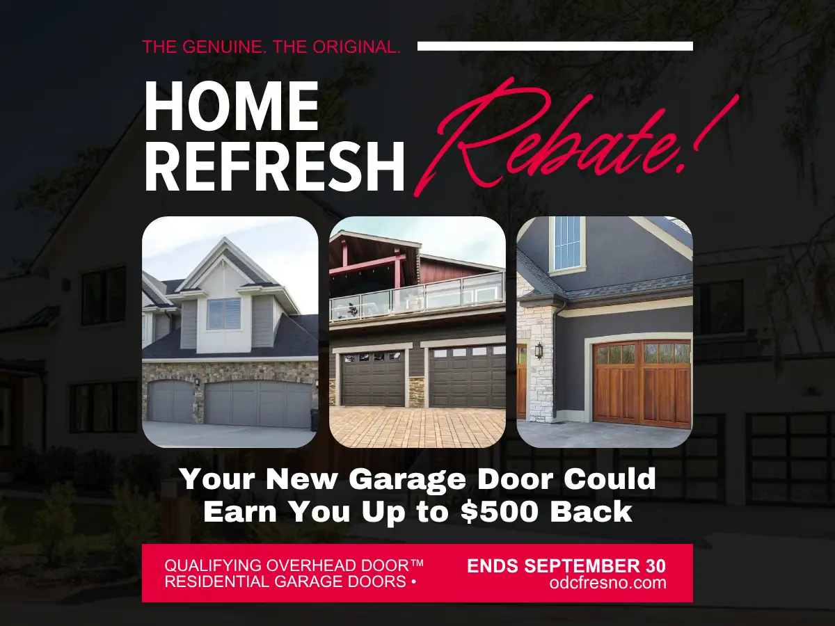 Grage Doors Home Refresh Rebate